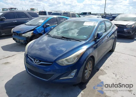 2016 Hyundai Elantra Se from USA, damaged, VIN KMHDH4AE5GU567539